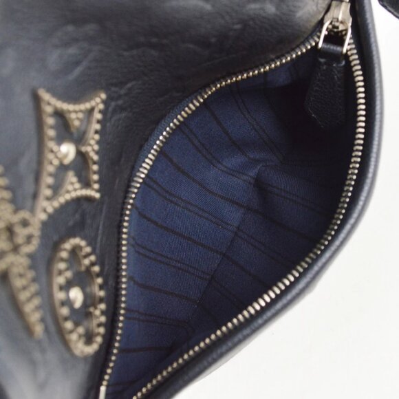 Louis Vuitton Blue Monogram Empreinte Sorbonne Backpack - Picture 7 of 8